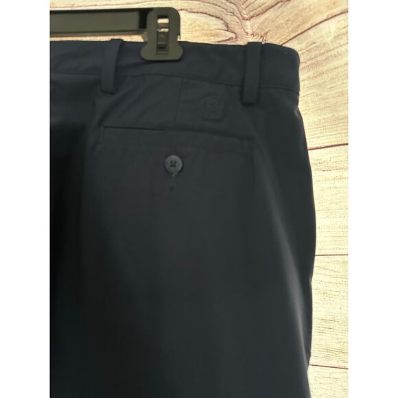 FootJoy FJ Golf Pants Navy Blue Mens Size 38 x 32 performance stretch - Picture 4 of 7